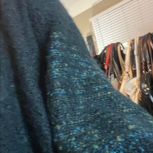 Dark Navy Multi Color Shrug